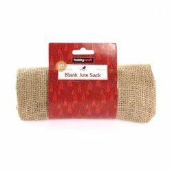 Deals 🥰 Hobbycraft Blank Hessian Sack 49cm X 72cm 🛒 -Hobbycraft Shop 659489 1000 4 Hessian Christmas Sack