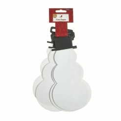 Alternative view of New 🧨 Hobbycraft Snowman Foam Shape 4 Pack 🤩
