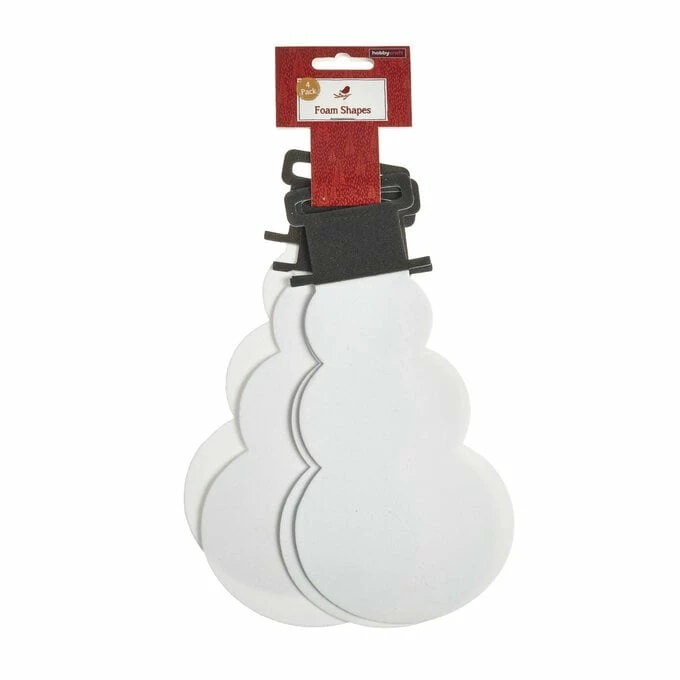 New ๐งจ Hobbycraft Snowman Foam Shape 4 Pack ๐คฉ 2 New ๐งจ Hobbycraft Snowman Foam Shape 4 Pack ๐คฉ - Image 2