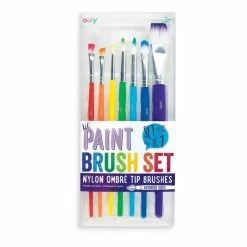 Brand new 🧨 Ooly Lil Nylon Ombre Paint Brush Set 7 Pack 🎁
