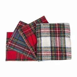 Budget π Craft Cotton Company Brushed Tartan Fat Quarters 4 Pack π