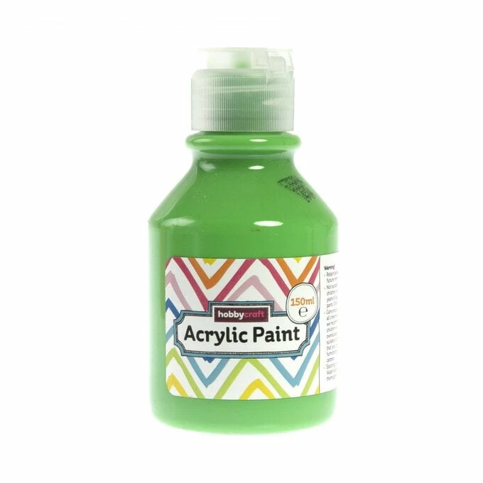 New ✔️ Hobbycraft Kids’ Leaf Green Acrylic Paint 150ml 🛒 1 New ✔️ Hobbycraft Kids’ Leaf Green Acrylic Paint 150ml 🛒