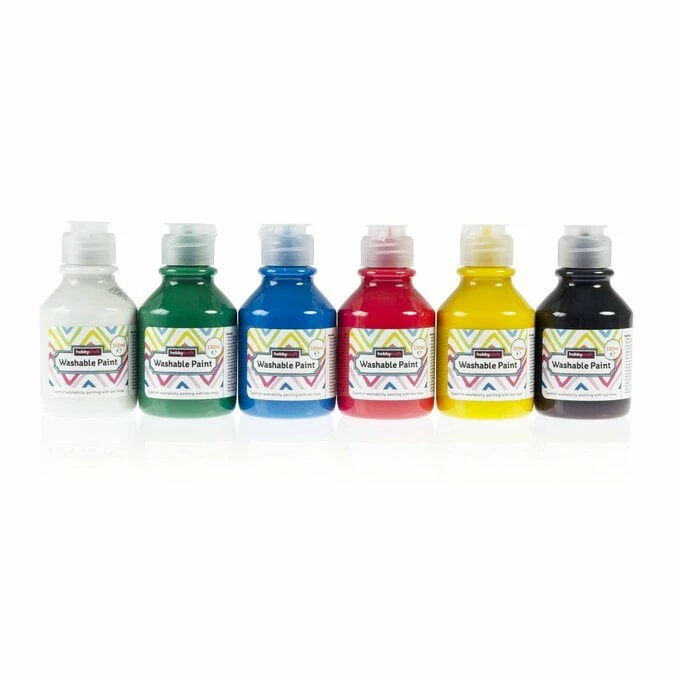 Wholesale π Hobbycraft Washable Paints 150ml 6 Pack π― 1 Wholesale π Hobbycraft Washable Paints 150ml 6 Pack π―