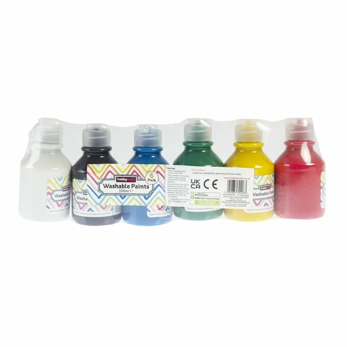 Wholesale π Hobbycraft Washable Paints 150ml 6 Pack π― 3 Wholesale π Hobbycraft Washable Paints 150ml 6 Pack π― - Image 3