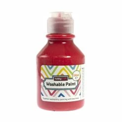 Discount 👏 Hobbycraft Red Washable Paint 150ml 🥰