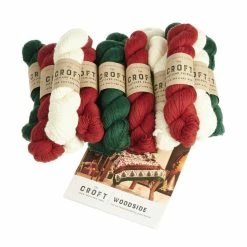 Promo 🎁 West Yorkshire Spinners Woodside Fair Isle Festive Blanket Kit ⌛