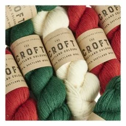 Promo 🎁 West Yorkshire Spinners Woodside Fair Isle Festive Blanket Kit ⌛ -Hobbycraft Shop 661646 1000 2 wys festive aran blanket bundle