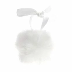 Cheap 😀 Trimits White Faux Fur Pom Pom 6cm 🥰 -Hobbycraft Shop 662744 1008 3 Faux Fur Pom Pom White