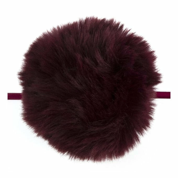 Top 10 🎉 Trimits Burgundy Faux Fur Pom Pom 11cm 👍 2 Top 10 🎉 Trimits Burgundy Faux Fur Pom Pom 11cm 👍 - Image 2