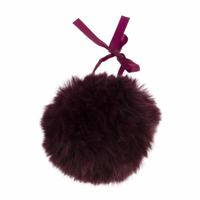 Top 10 🎉 Trimits Burgundy Faux Fur Pom Pom 11cm 👍 3 Top 10 🎉 Trimits Burgundy Faux Fur Pom Pom 11cm 👍 - Image 3